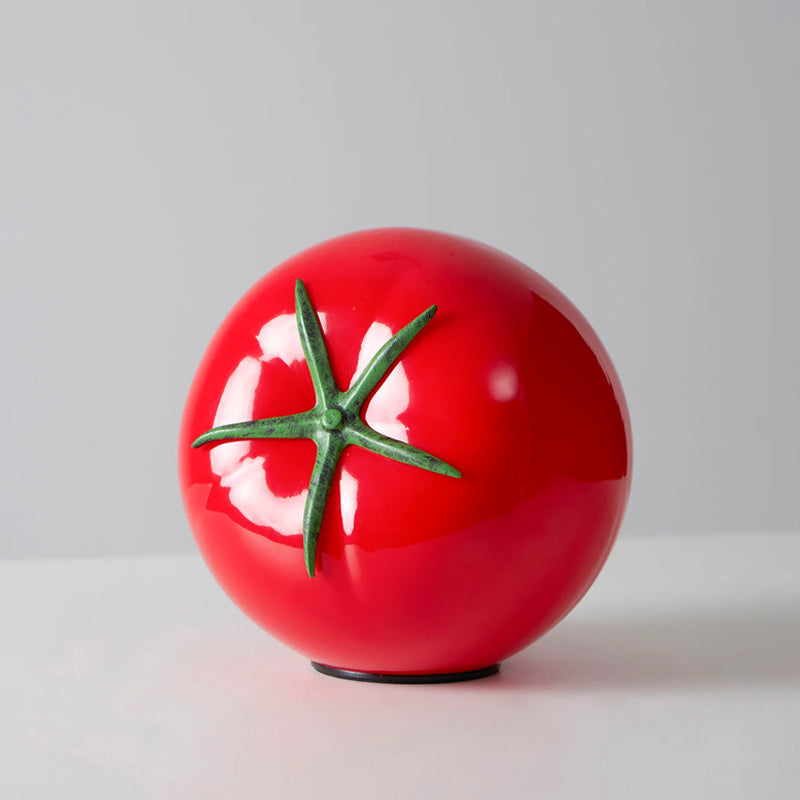 RAVENSCROFT TOMATO-RED GLASS LANTERN