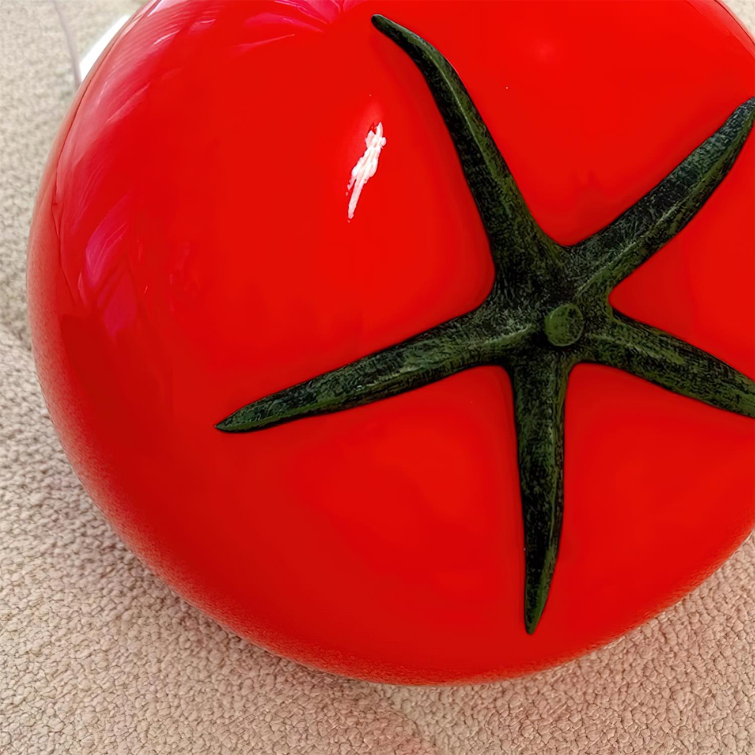 RAVENSCROFT TOMATO-RED GLASS LANTERN