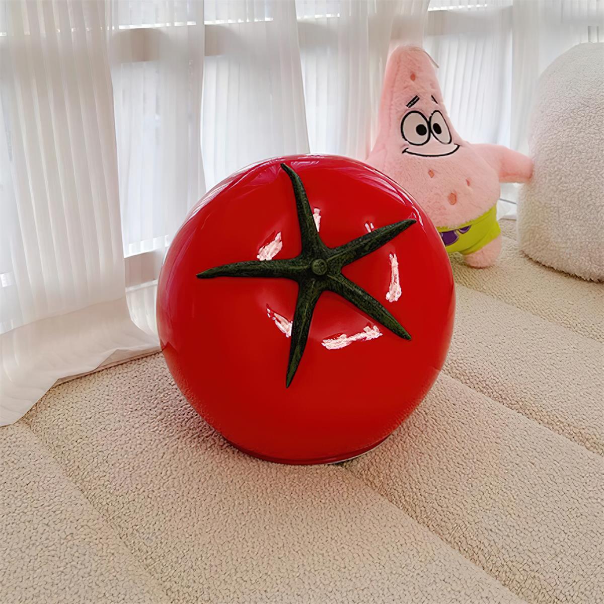 RAVENSCROFT TOMATO-RED GLASS LANTERN