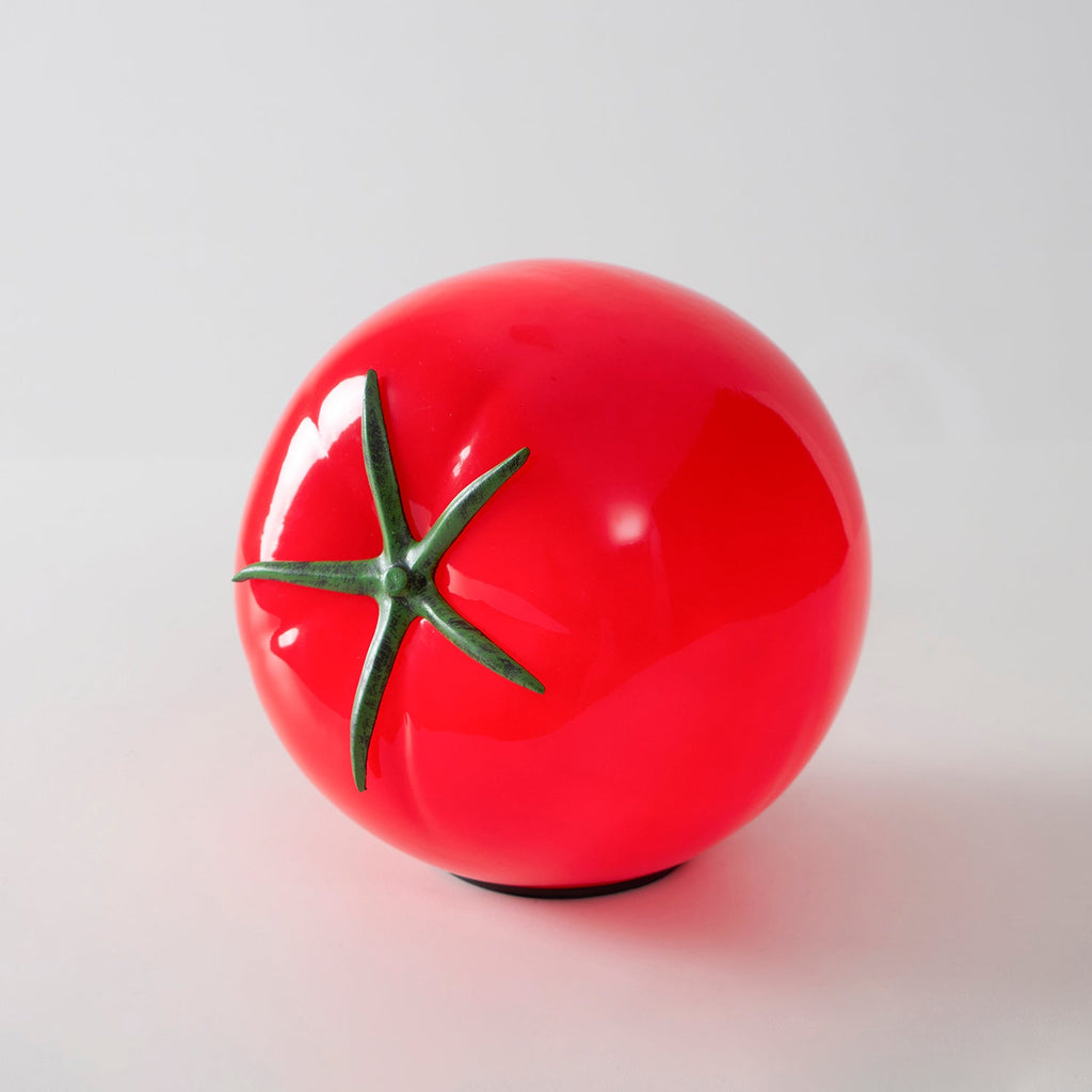 RAVENSCROFT TOMATO-RED GLASS LANTERN