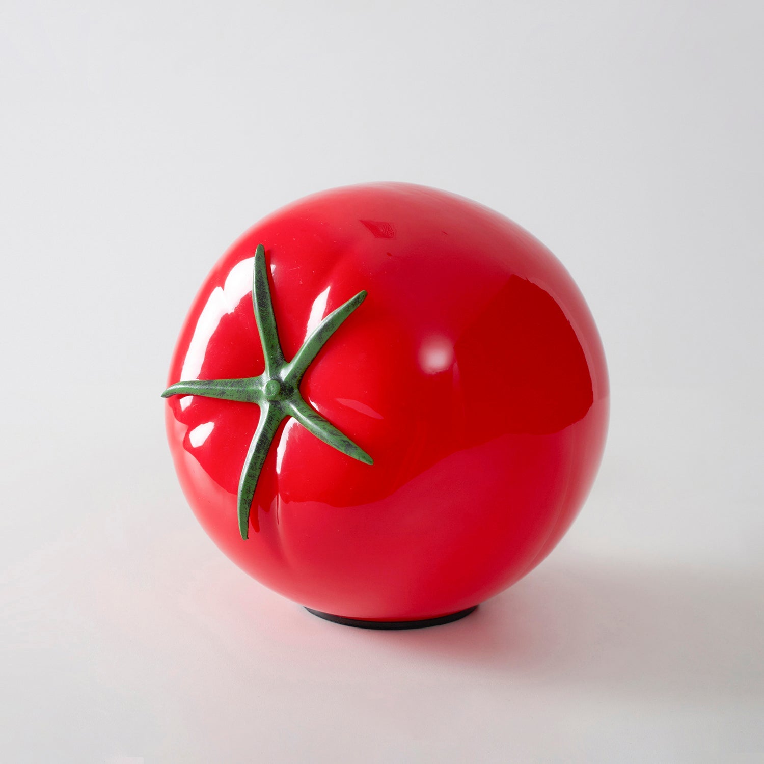 RAVENSCROFT TOMATO-RED GLASS LANTERN