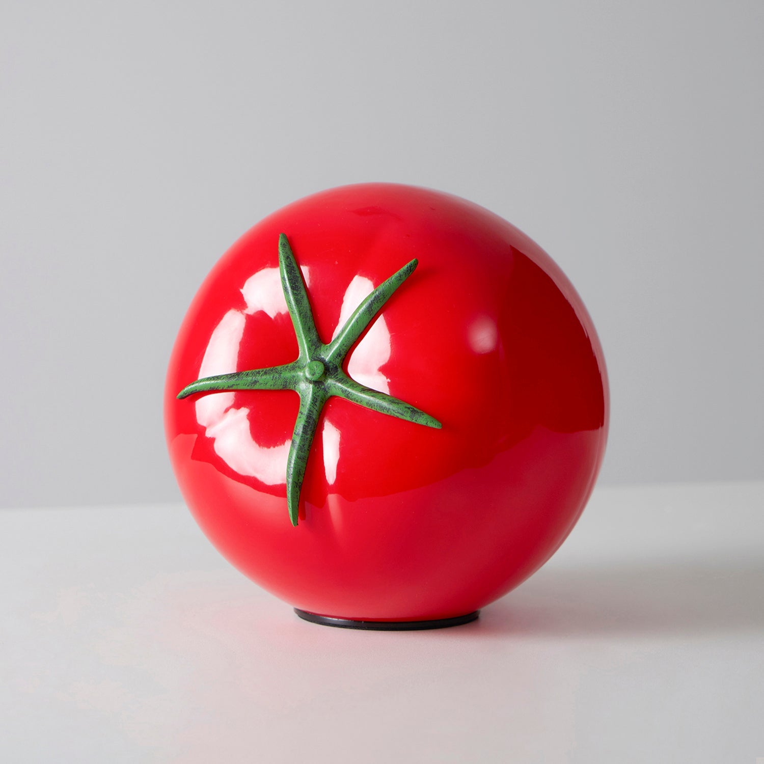 RAVENSCROFT TOMATO-RED GLASS LANTERN