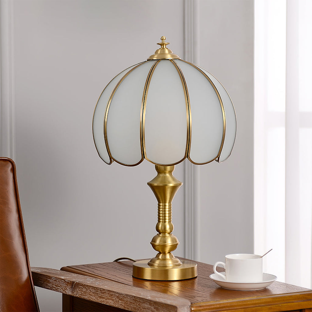 WINTHROP ANTIQUE BRASS ILLUMINATOR