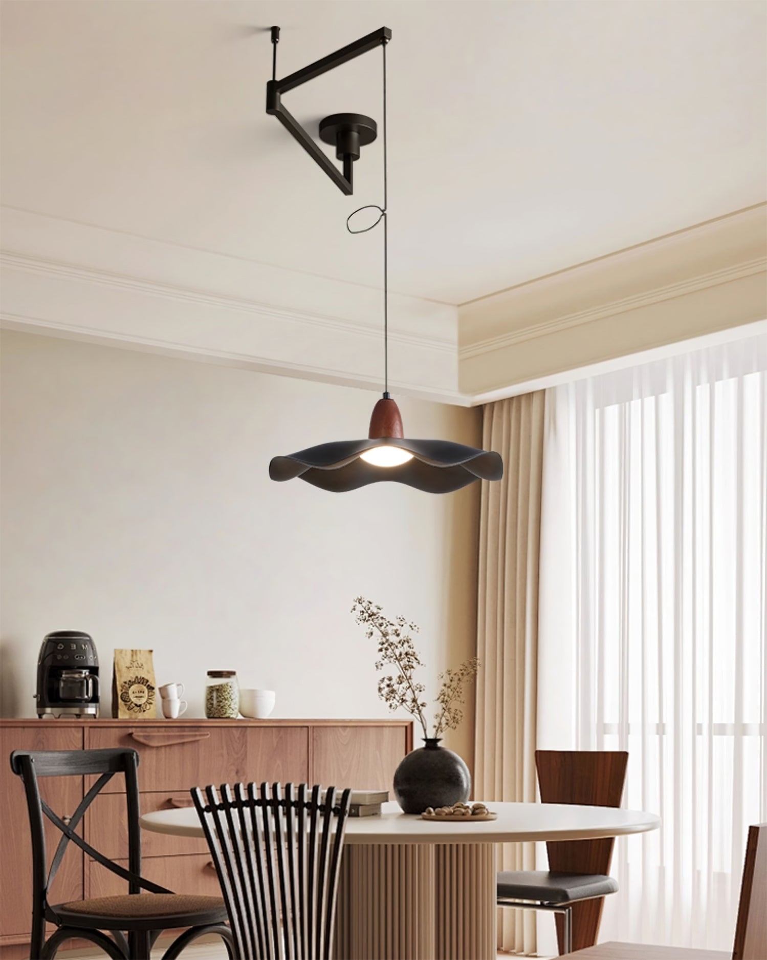WINTHROP ADJUSTABLE SWINGING PENDANT LIGHT