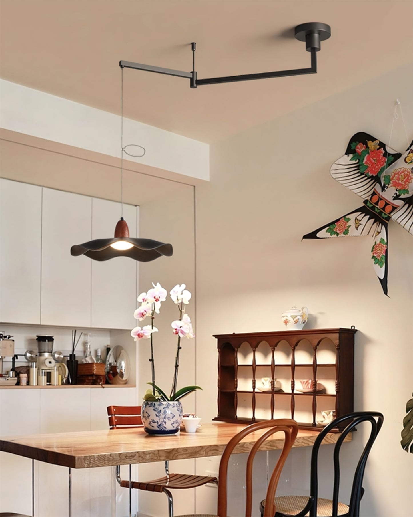 WINTHROP ADJUSTABLE SWINGING PENDANT LIGHT
