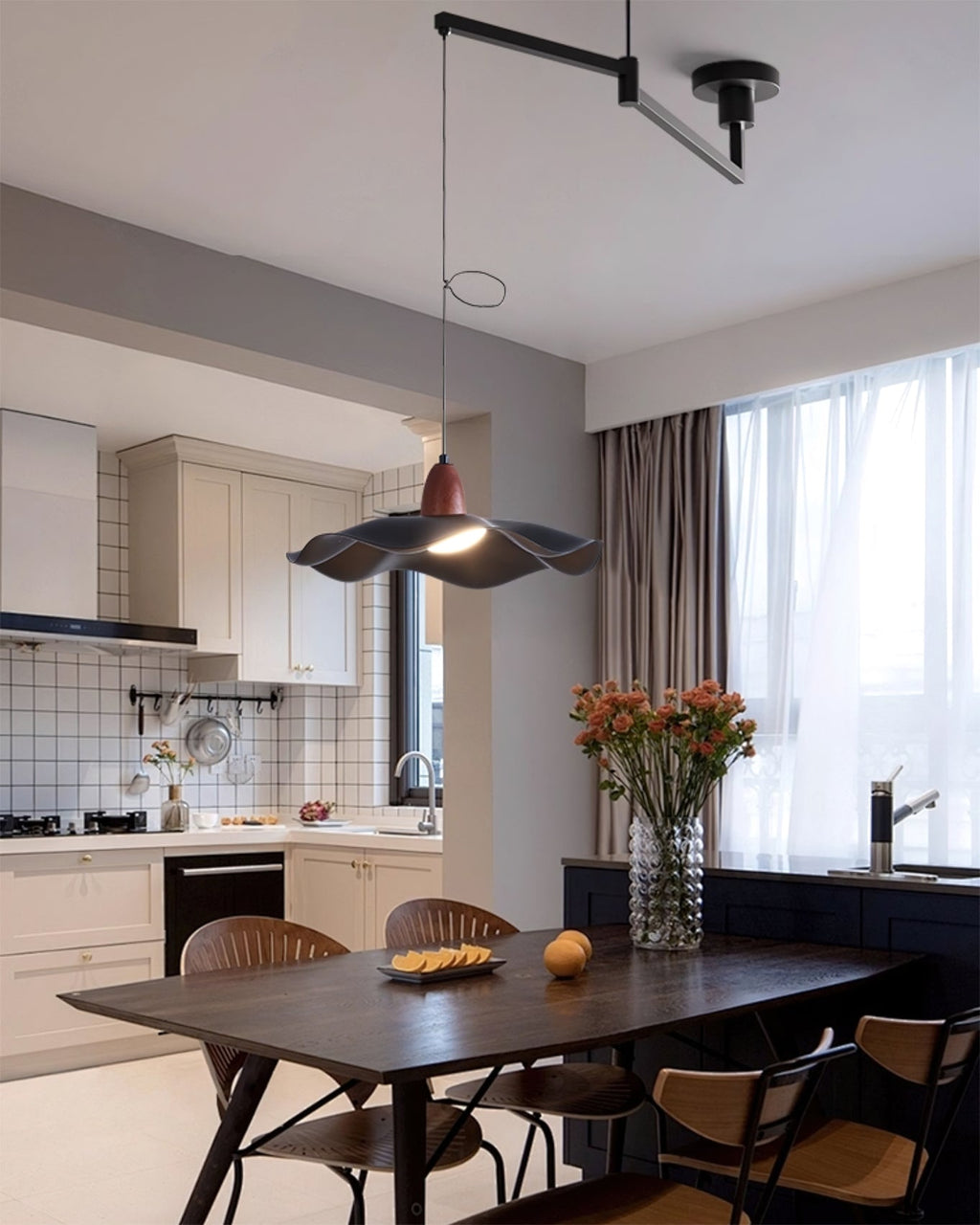 WINTHROP ADJUSTABLE SWINGING PENDANT LIGHT