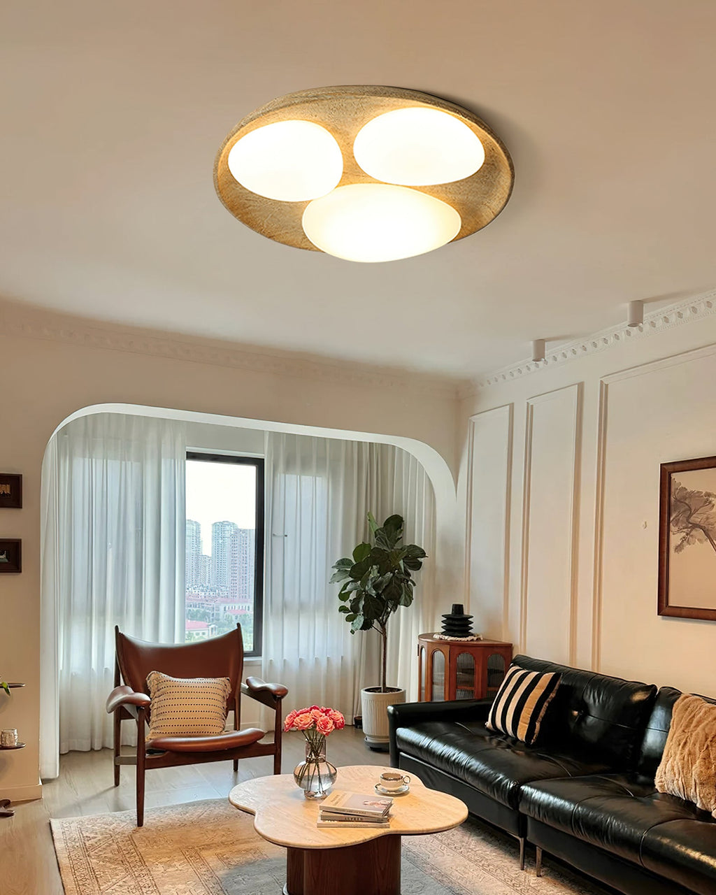 FENWICK ROUNDED GLOW CEILING FIXTURE