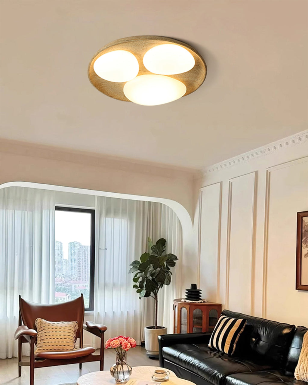 FENWICK ROUNDED GLOW CEILING FIXTURE