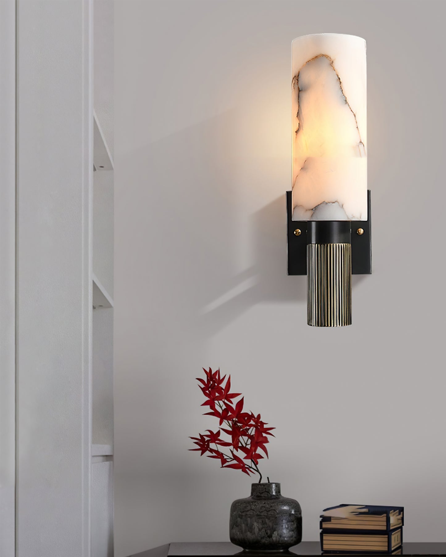 RAVENSCROFT IVORY ILLUMINATED WALL SCONCE