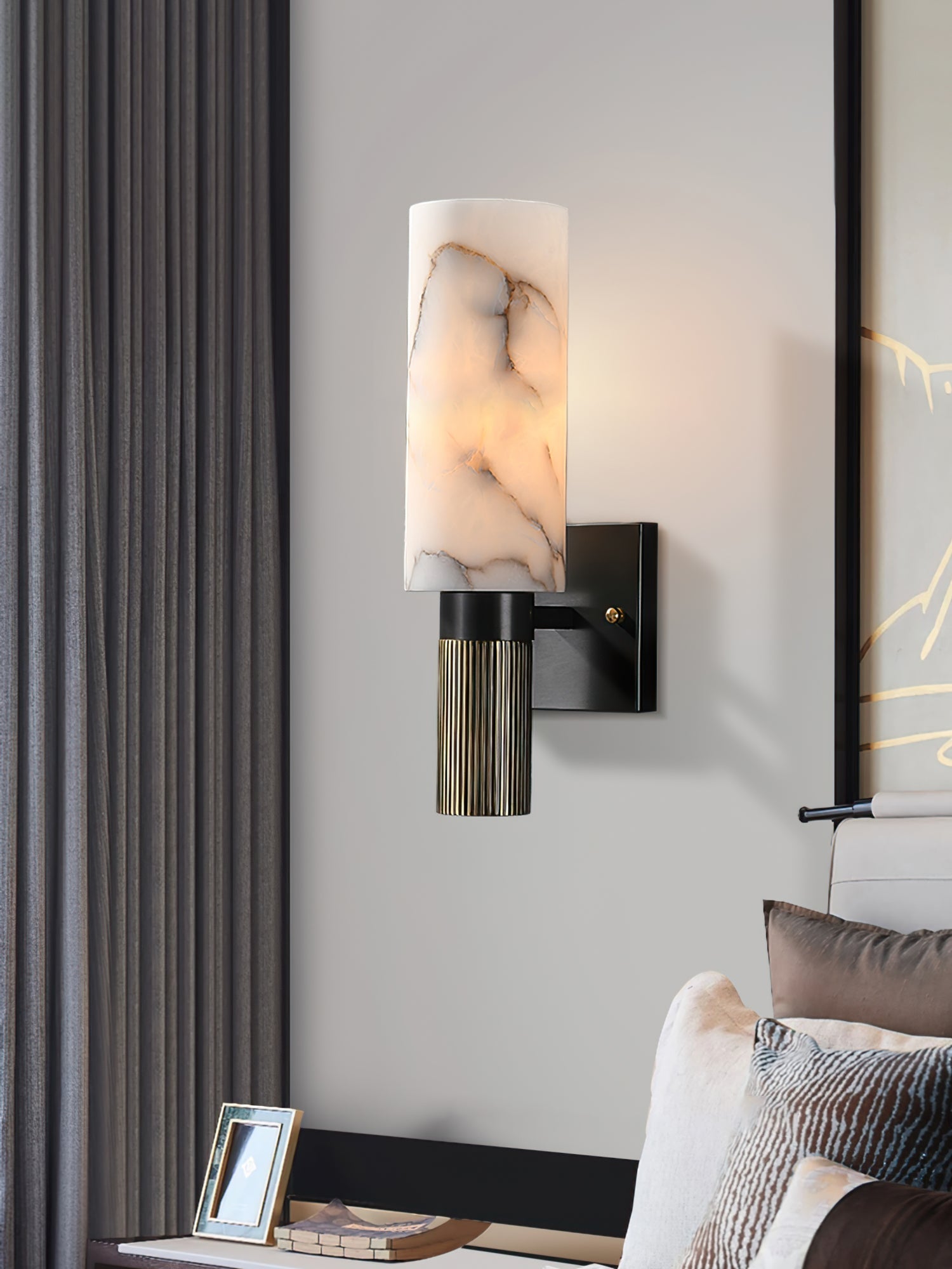 RAVENSCROFT IVORY ILLUMINATED WALL SCONCE