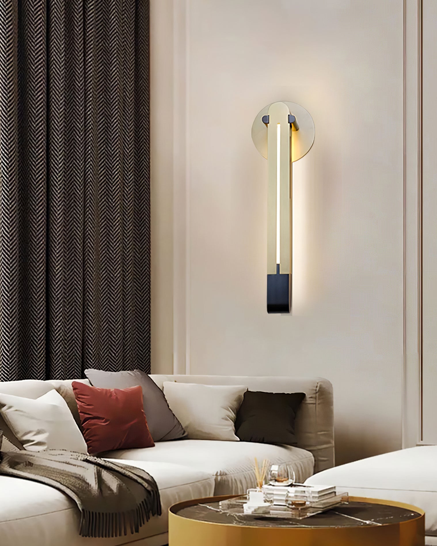 WINDSOR TORPEDO WALL SCONCE