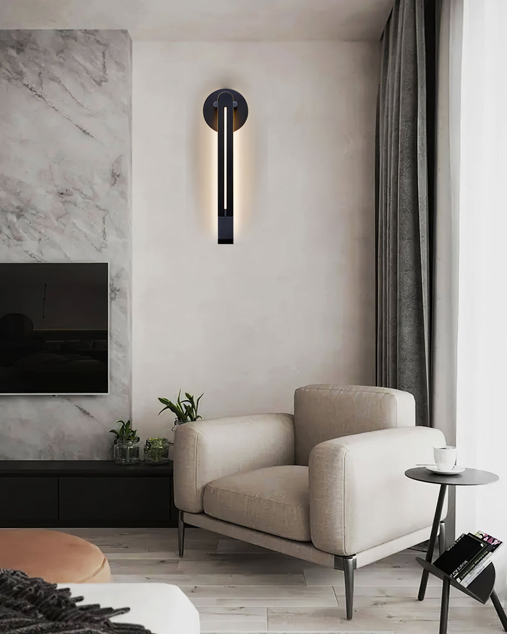 WINDSOR TORPEDO WALL SCONCE