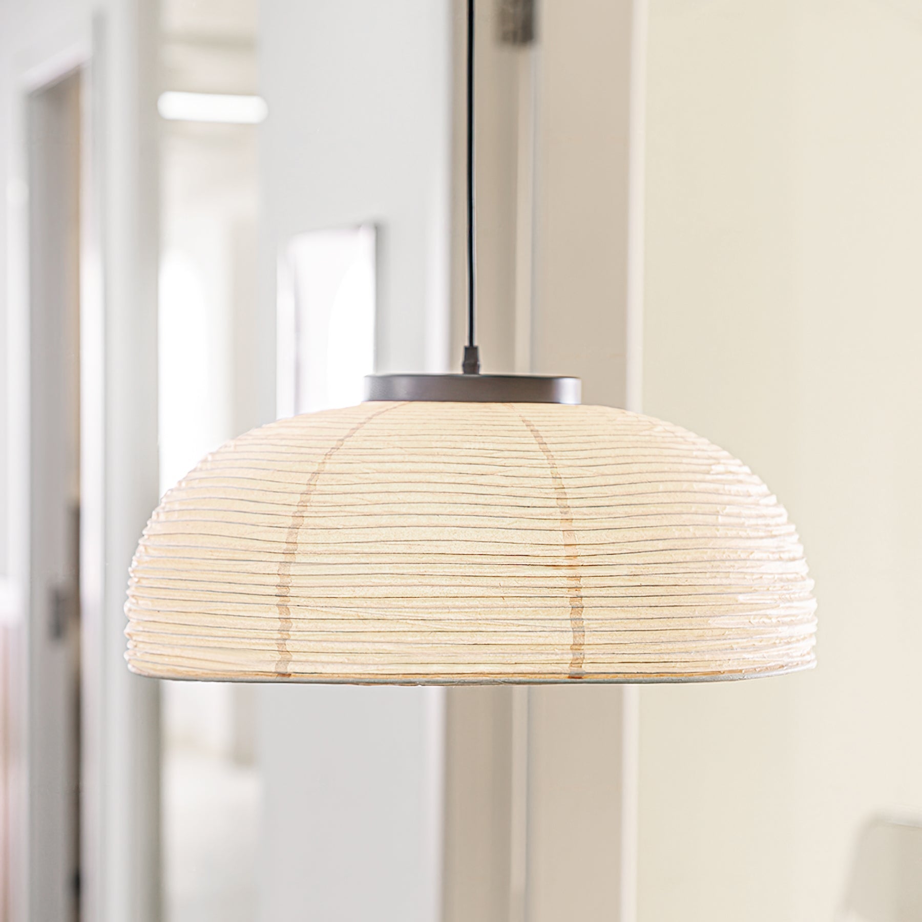 FENWICK FROSTED PAPER GLOBE LAMP