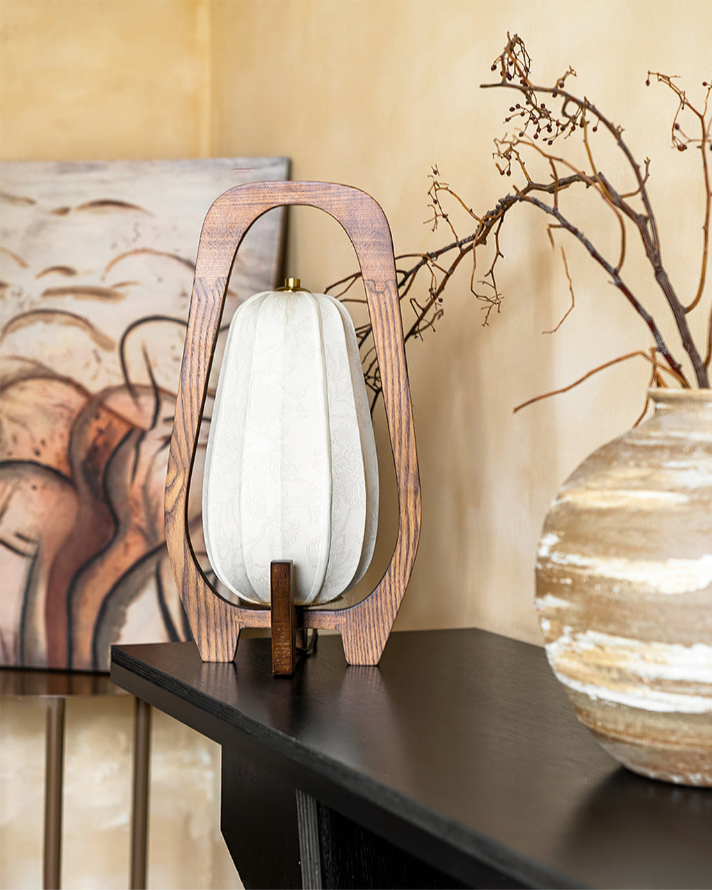 RAVENSCROFT WOODEN COLUMN LAMP