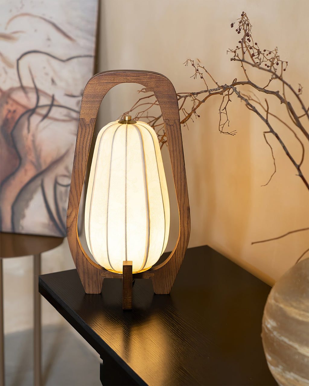 RAVENSCROFT WOODEN COLUMN LAMP