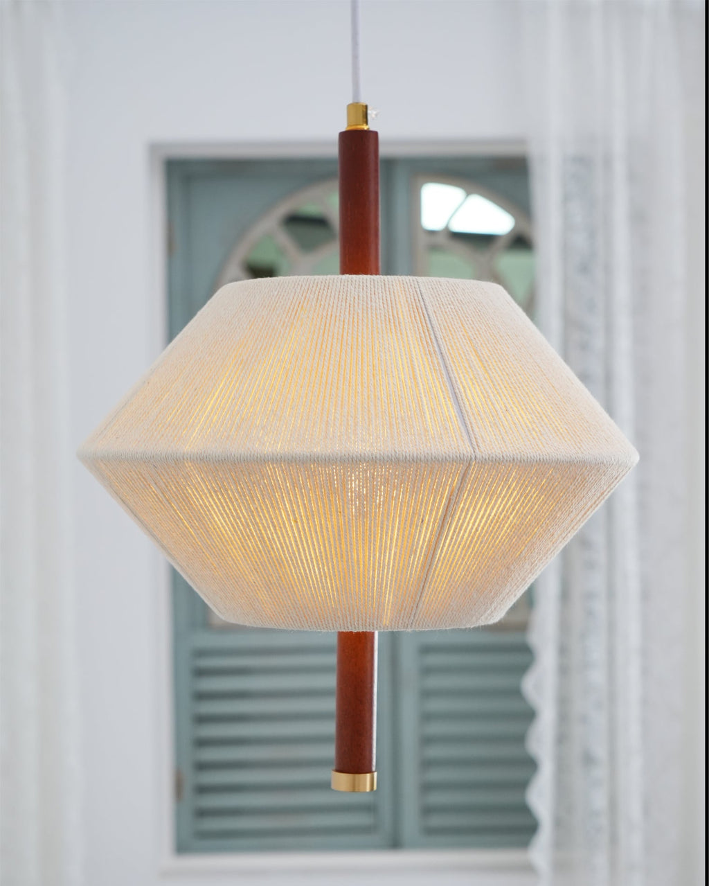 CHISWICK HANGING GLASS GLOBE LANTERN