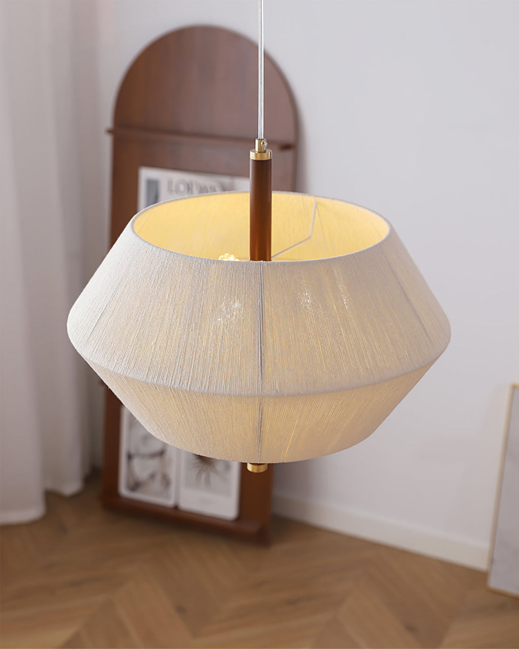 CHISWICK HANGING GLASS GLOBE LANTERN