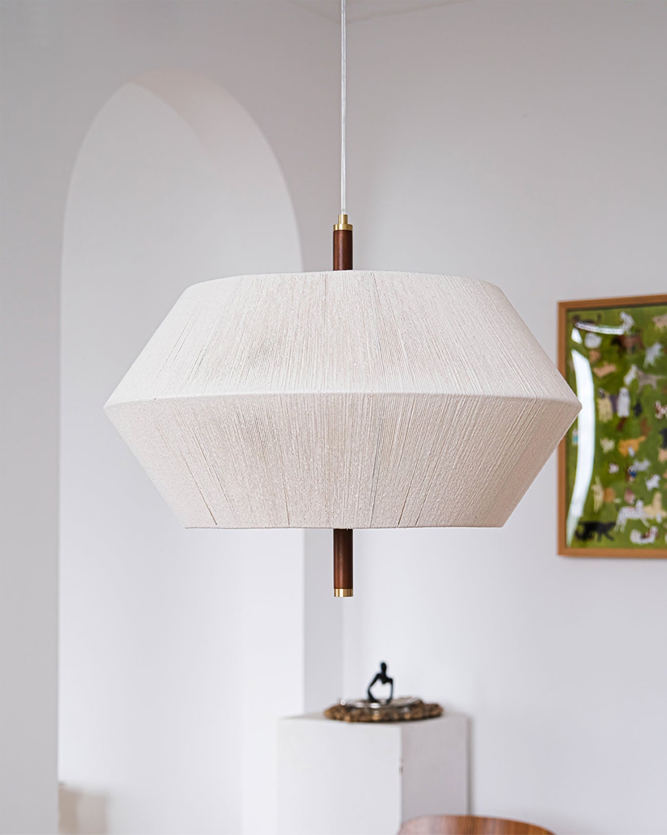 CHISWICK HANGING GLASS GLOBE LANTERN
