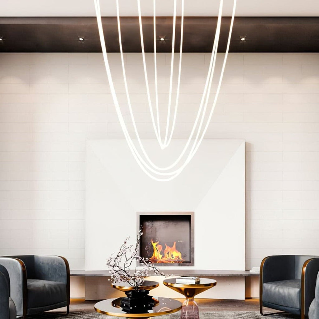 WINTHROP MODERN RIBBON LED HANGING LIGHT
