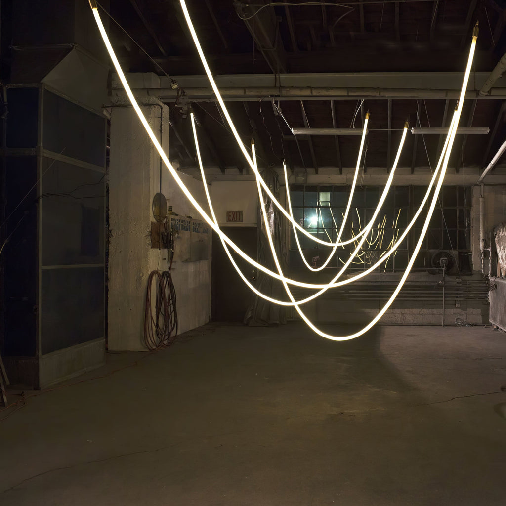 WINTHROP MODERN RIBBON LED HANGING LIGHT