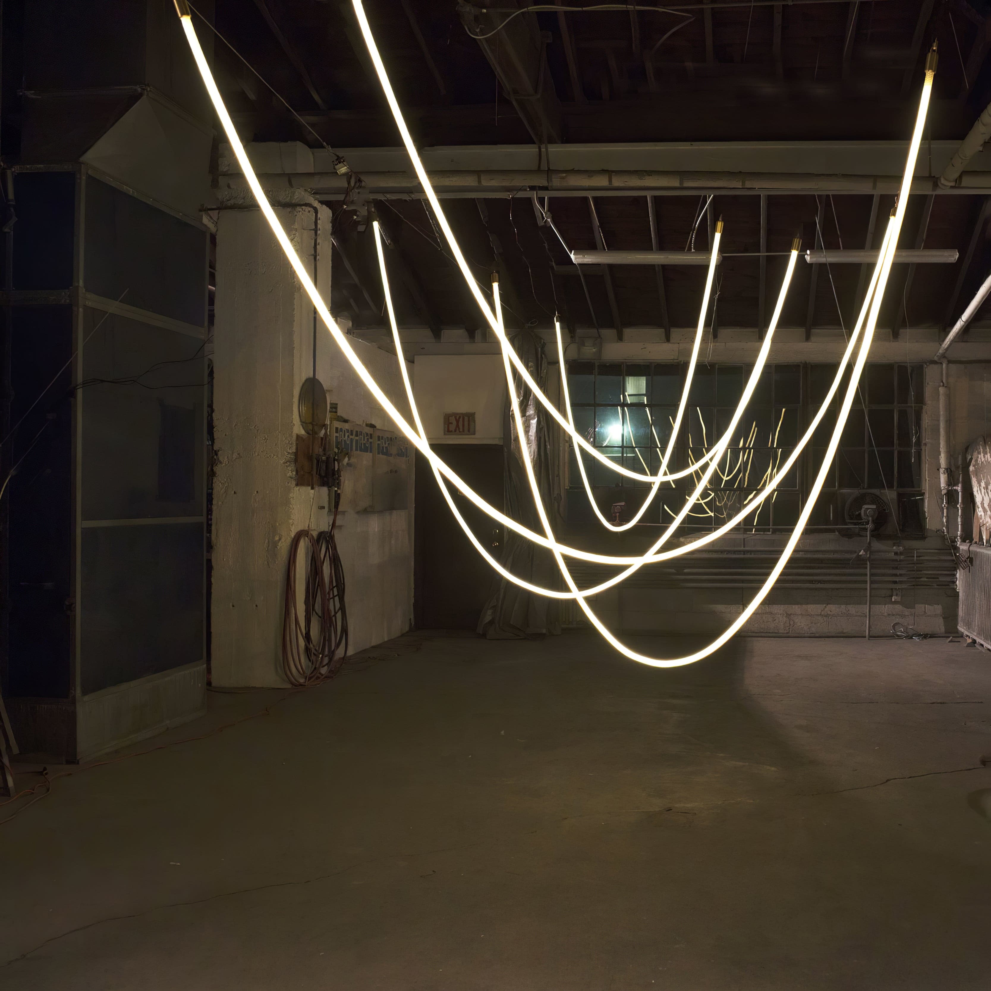 WINTHROP MODERN RIBBON LED HANGING LIGHT