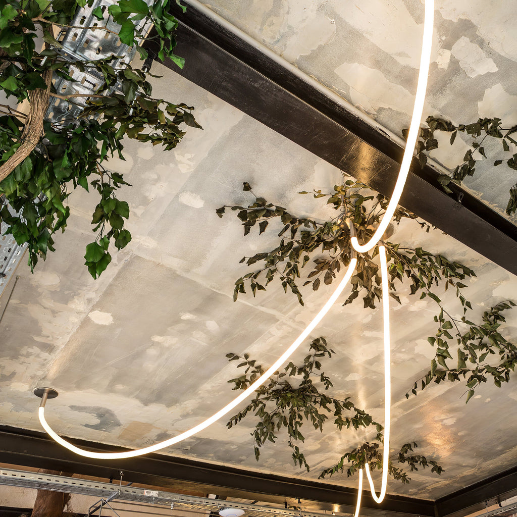 WINTHROP MODERN RIBBON LED HANGING LIGHT