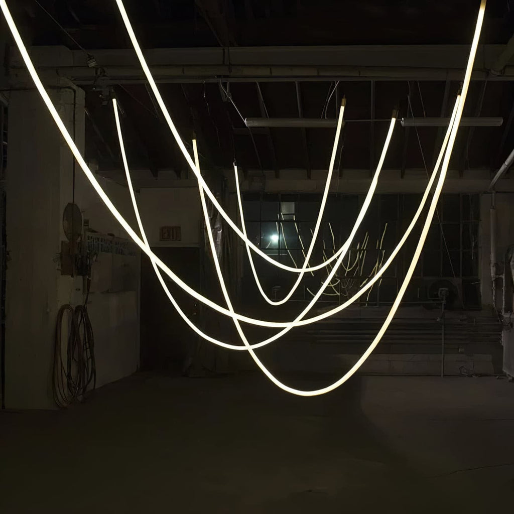 WINTHROP MODERN RIBBON LED HANGING LIGHT