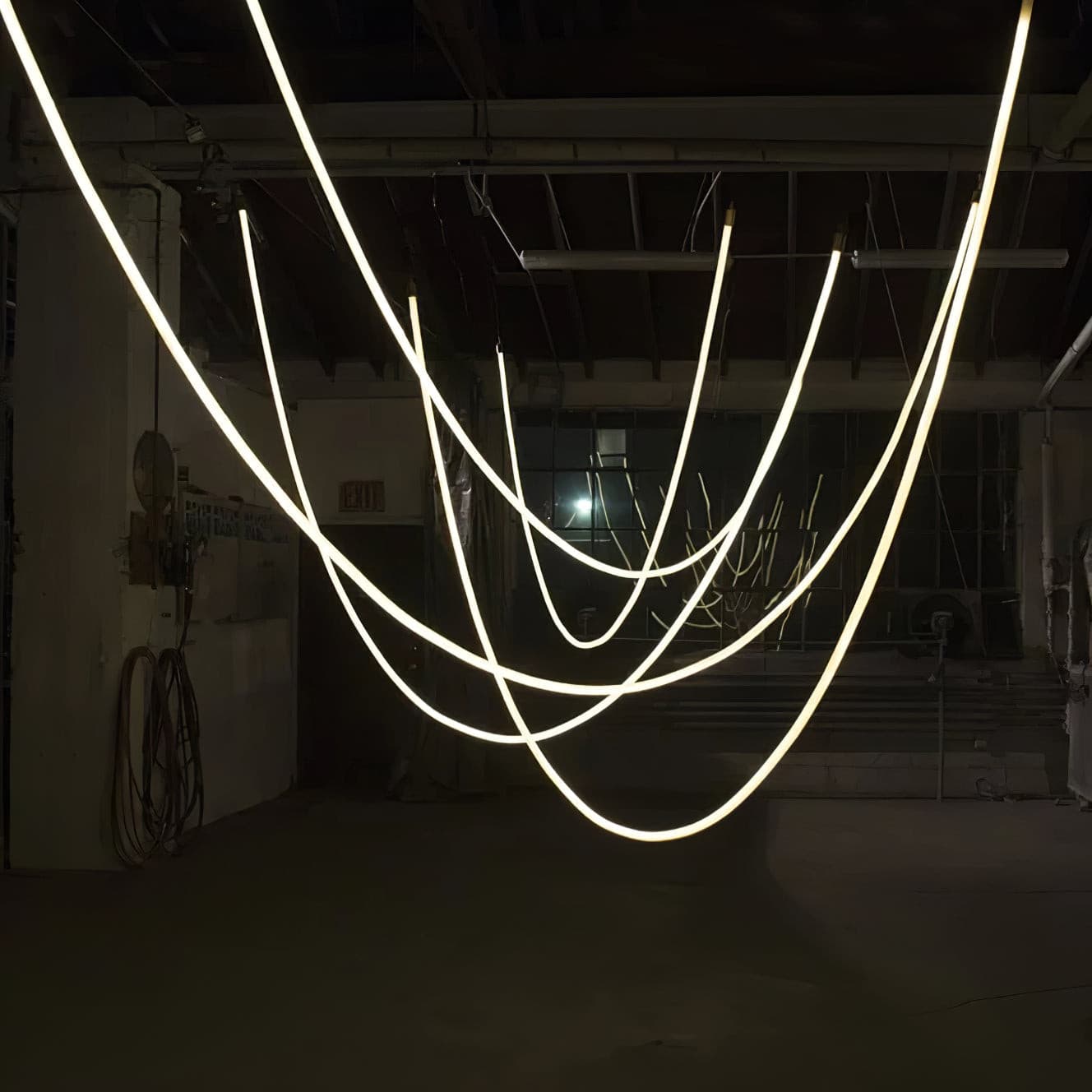 WINTHROP MODERN RIBBON LED HANGING LIGHT