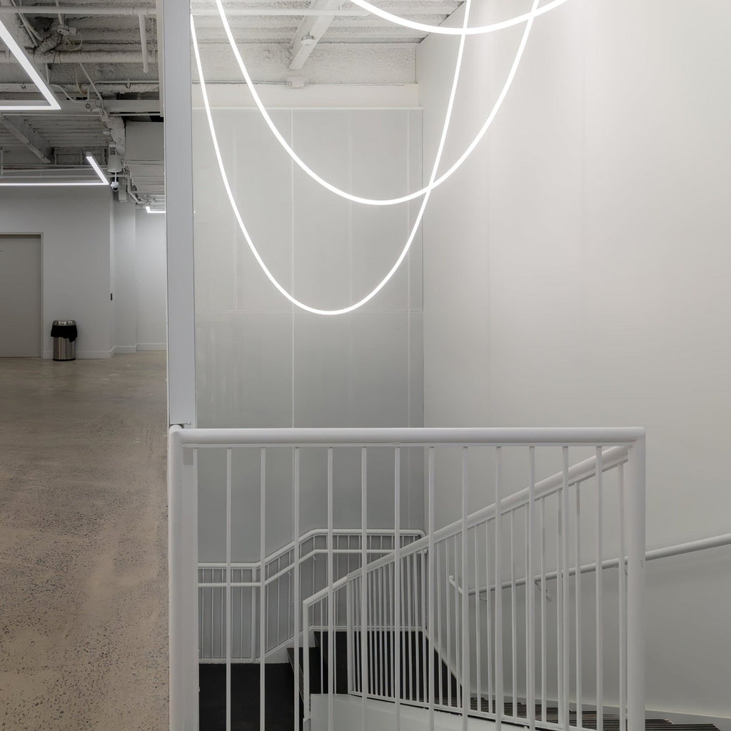 WINTHROP MODERN RIBBON LED HANGING LIGHT
