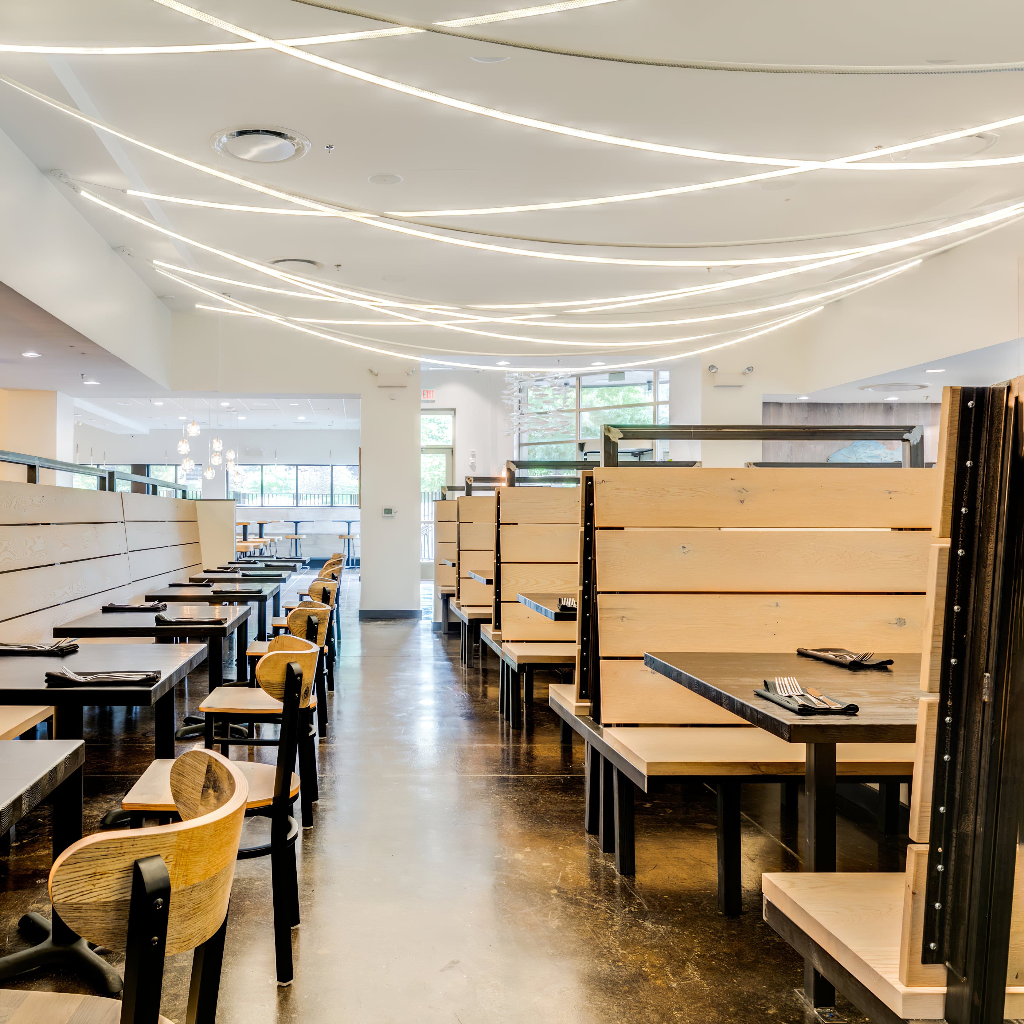 WINTHROP MODERN RIBBON LED HANGING LIGHT