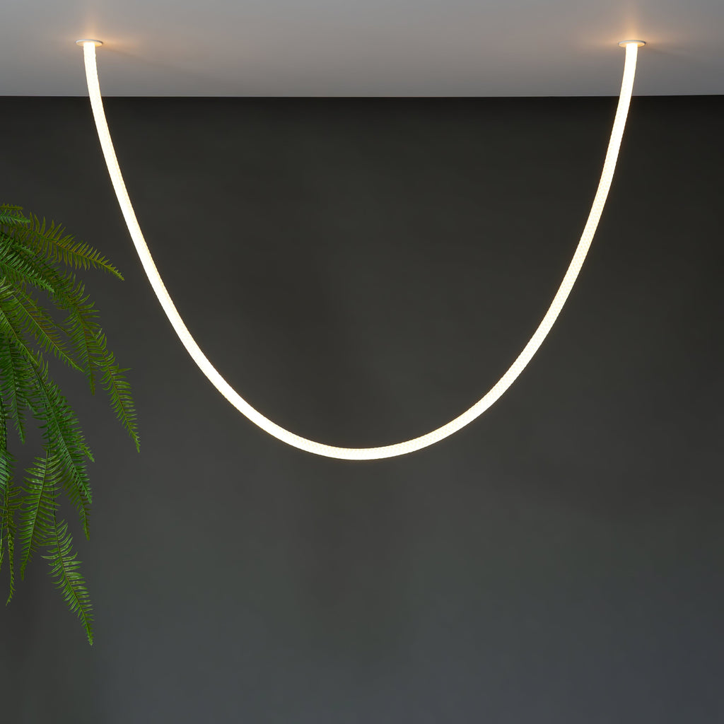 WINTHROP MODERN RIBBON LED HANGING LIGHT