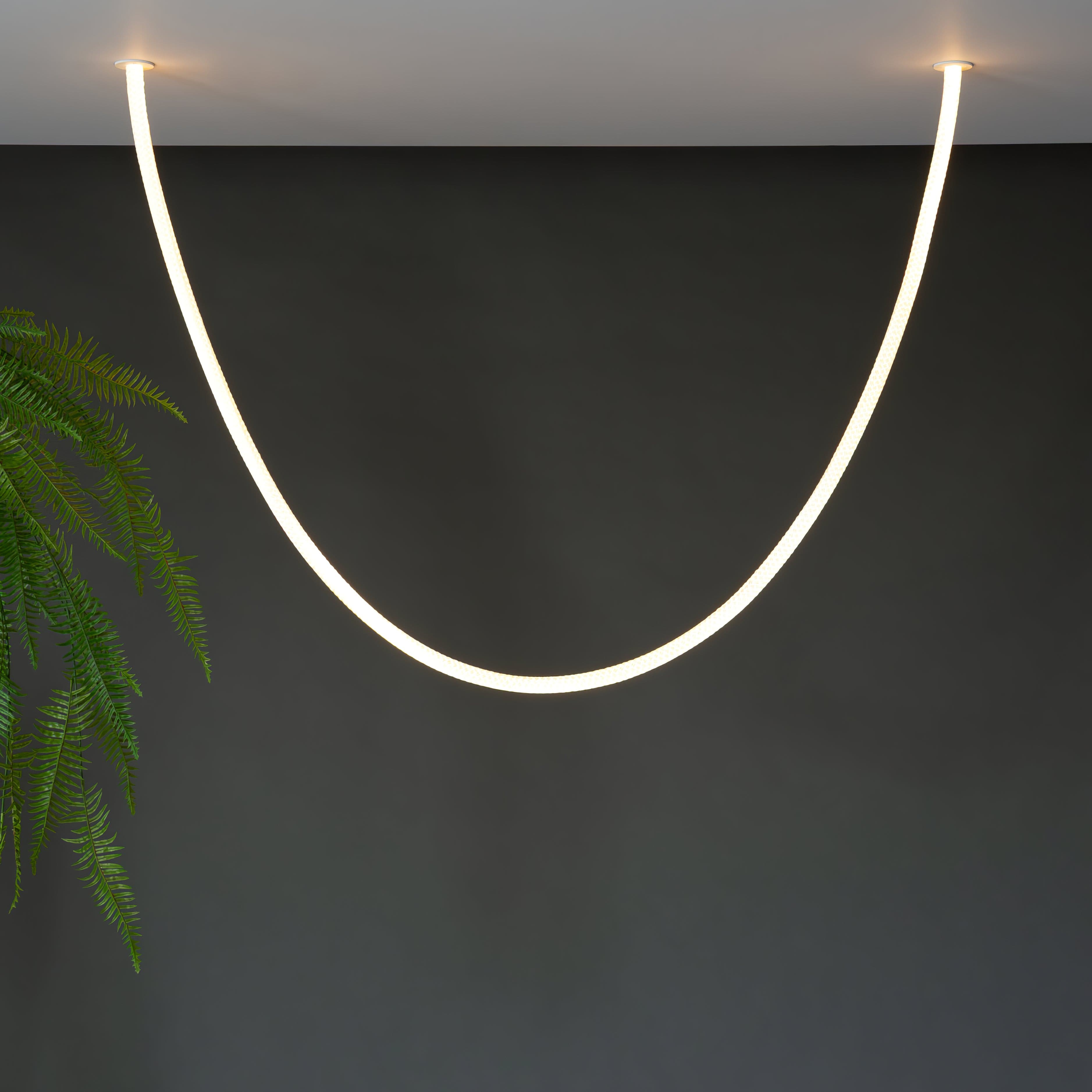 WINTHROP MODERN RIBBON LED HANGING LIGHT