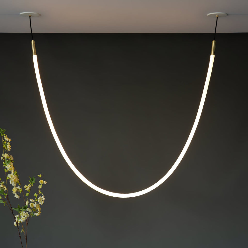 WINTHROP MODERN RIBBON LED HANGING LIGHT