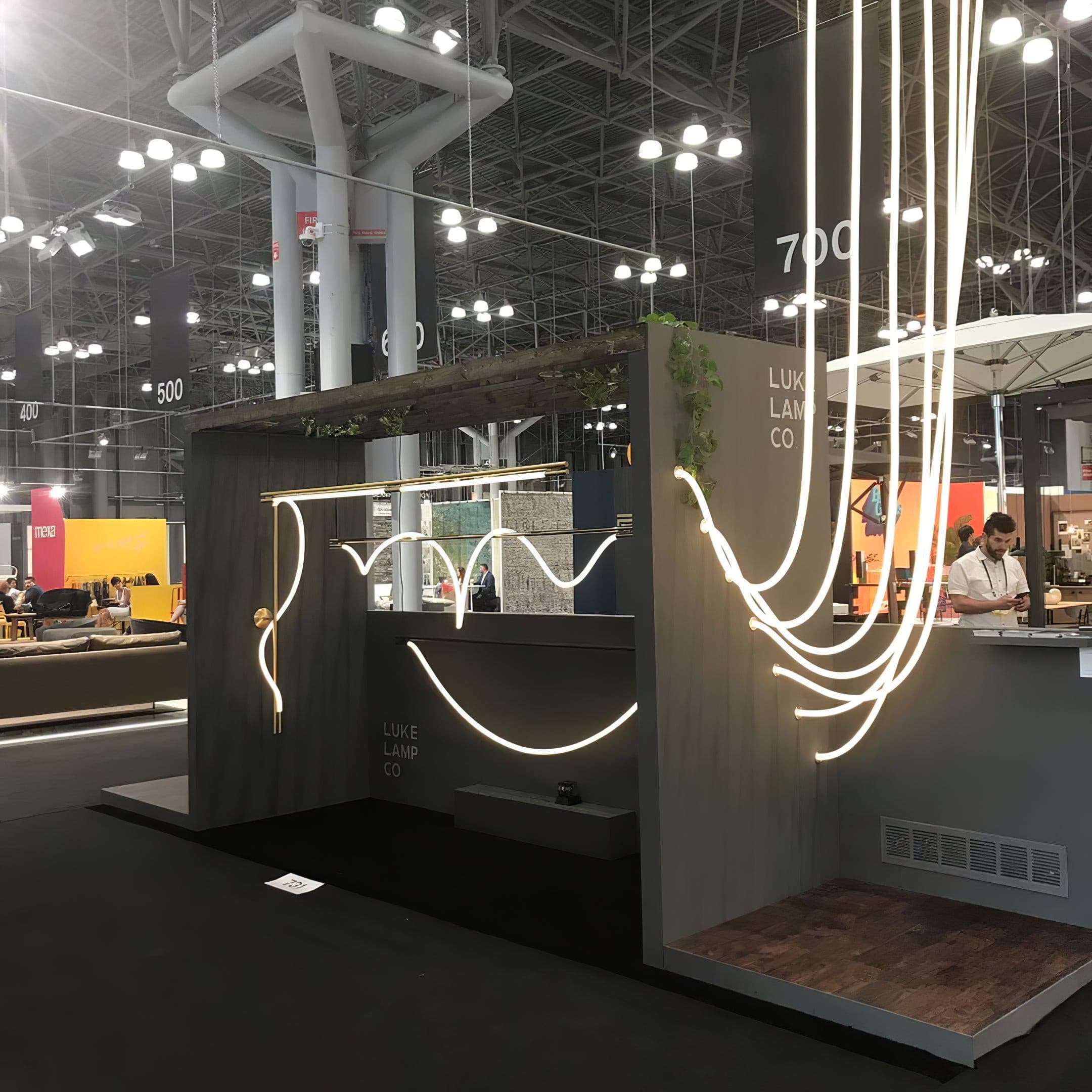 WINTHROP MODERN RIBBON LED HANGING LIGHT