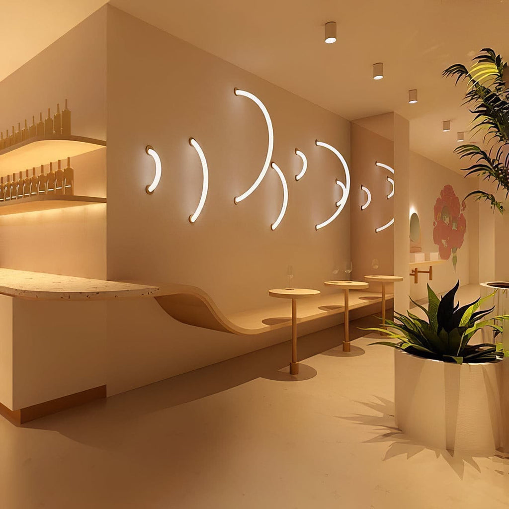 WINTHROP MODERN RIBBON LED HANGING LIGHT