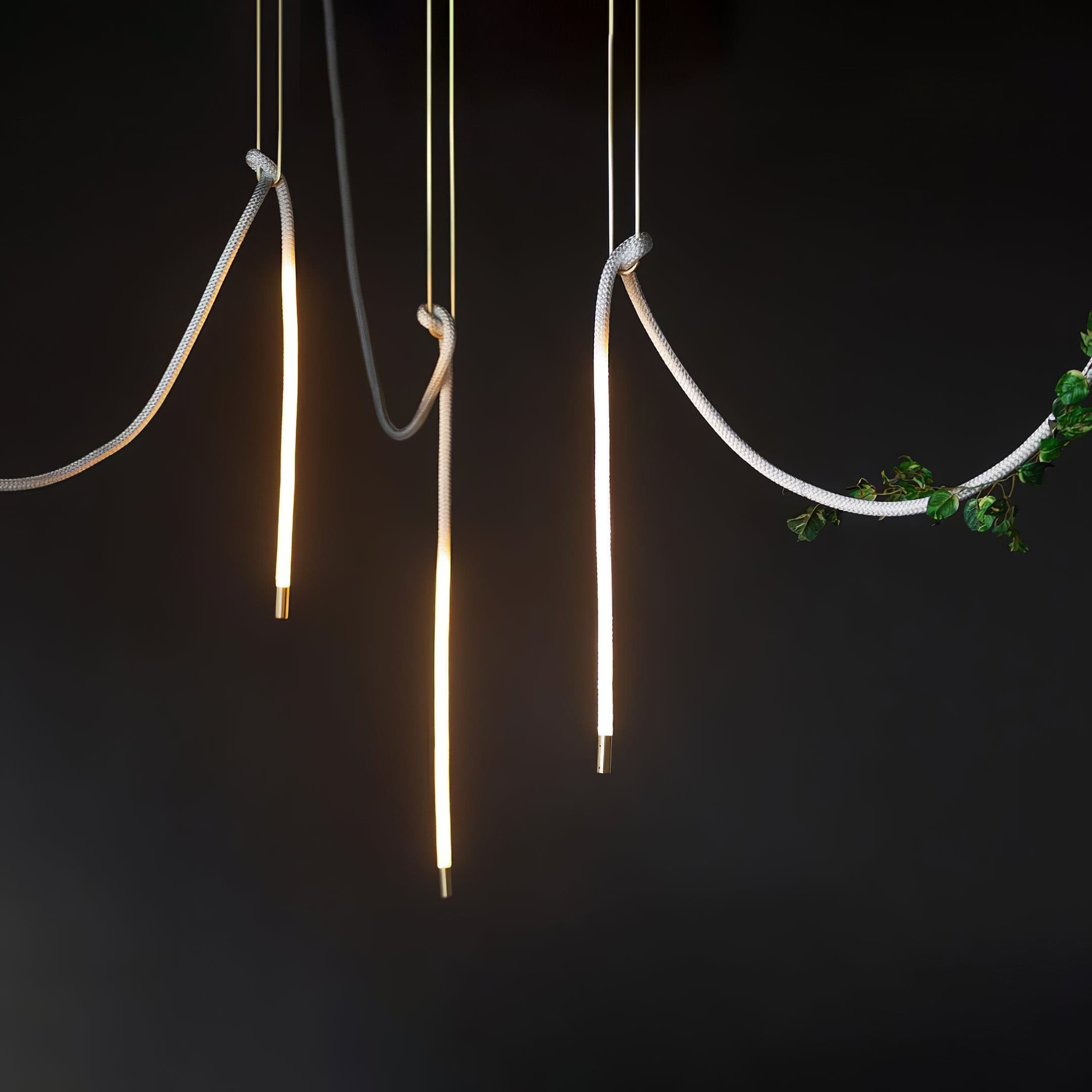 WINTHROP MODERN RIBBON LED HANGING LIGHT