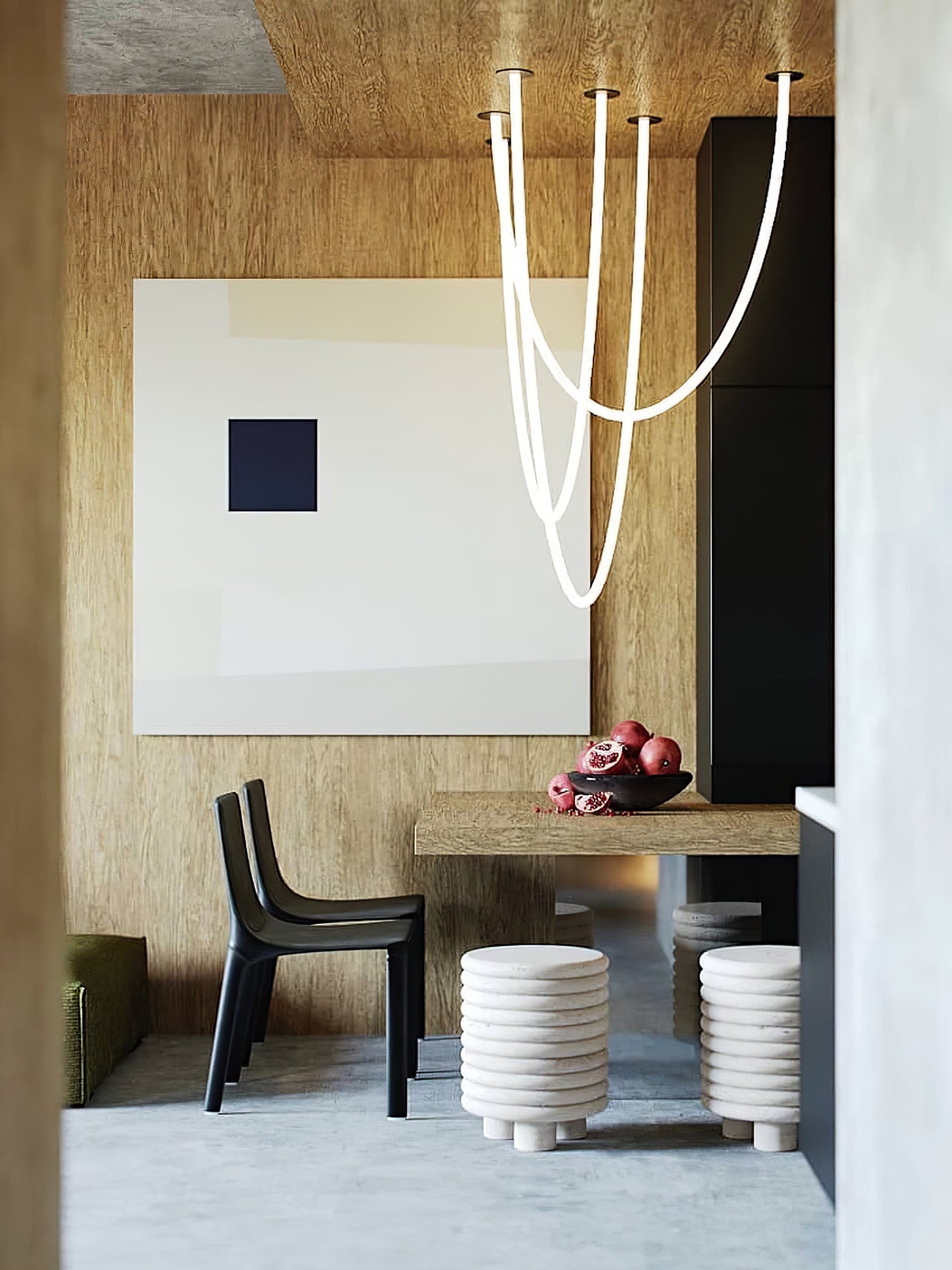 WINTHROP MODERN RIBBON LED HANGING LIGHT