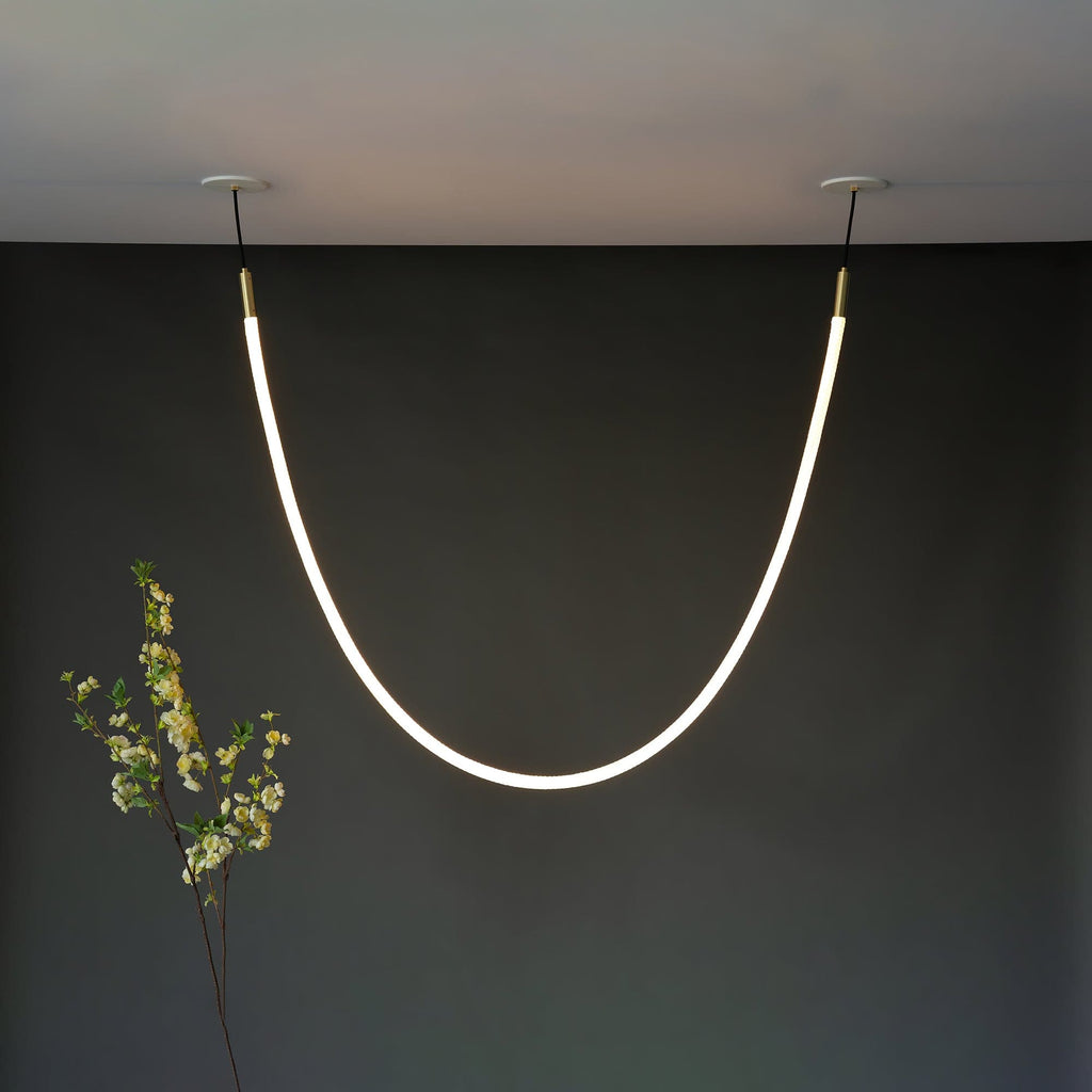 WINTHROP MODERN RIBBON LED HANGING LIGHT