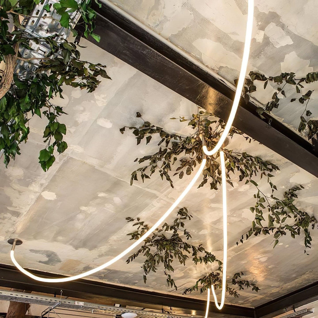 WINTHROP MODERN RIBBON LED HANGING LIGHT