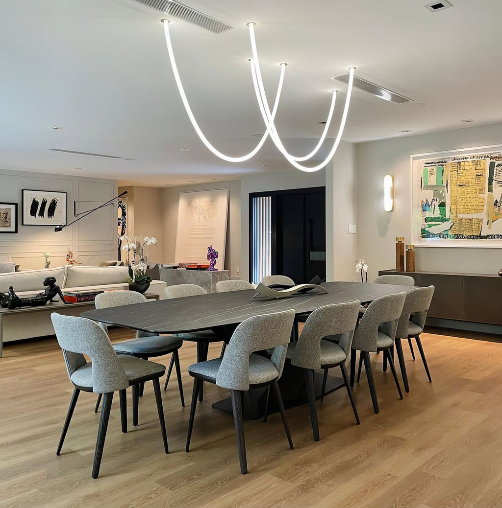WINTHROP MODERN RIBBON LED HANGING LIGHT