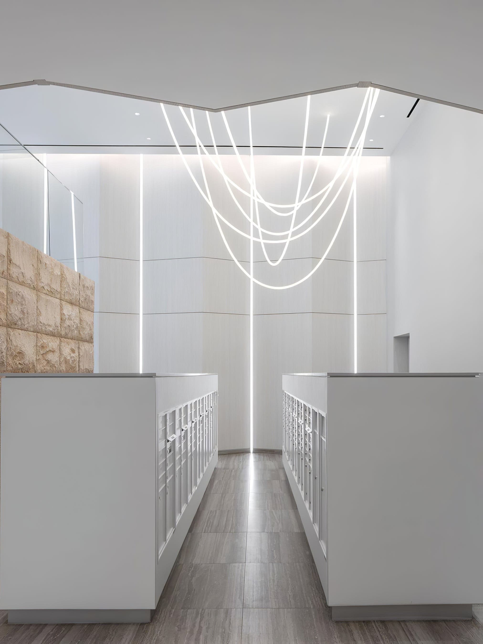 WINTHROP MODERN RIBBON LED HANGING LIGHT