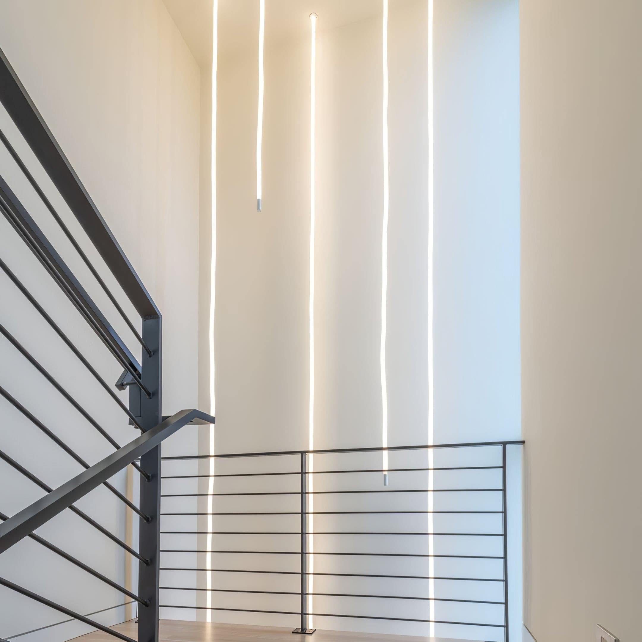 WINTHROP MODERN RIBBON LED HANGING LIGHT