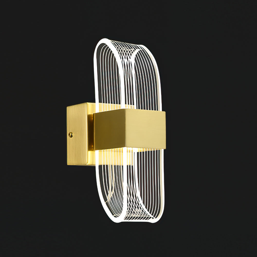 WINTERBOURNE CRYSTAL GLOW WALL SCONCE