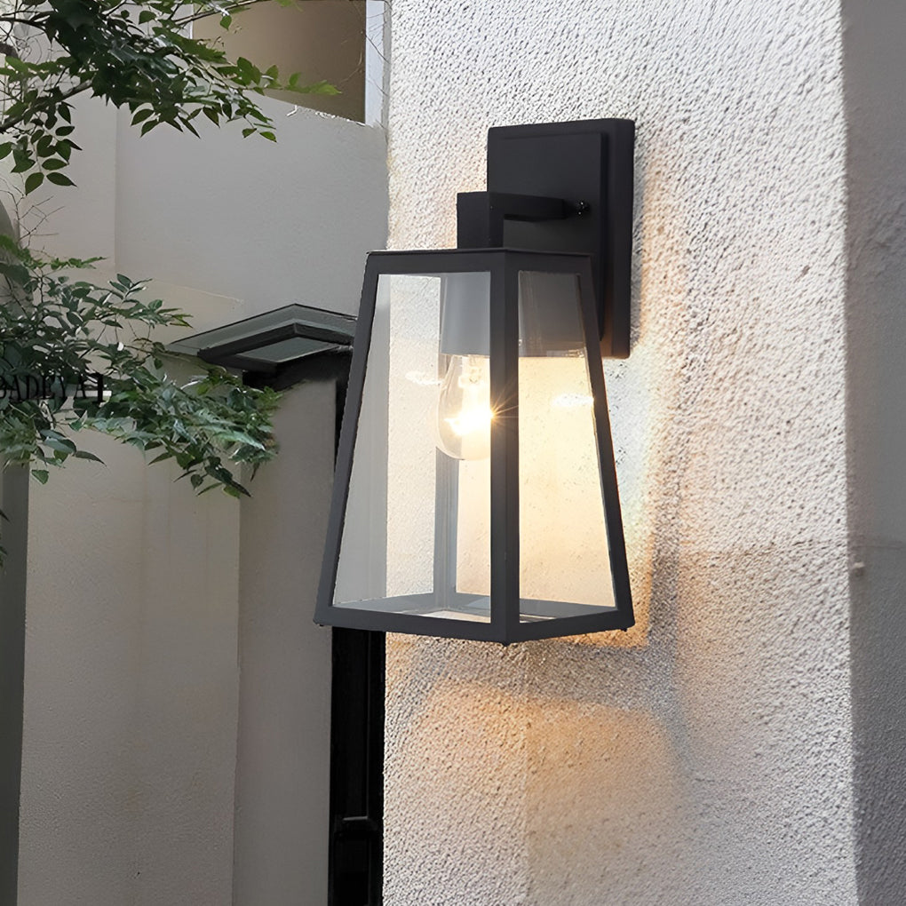 WINTHROP TRAPEZOIDAL WATER-RESISTANT LED OUTDOOR SCONCE LIGHT