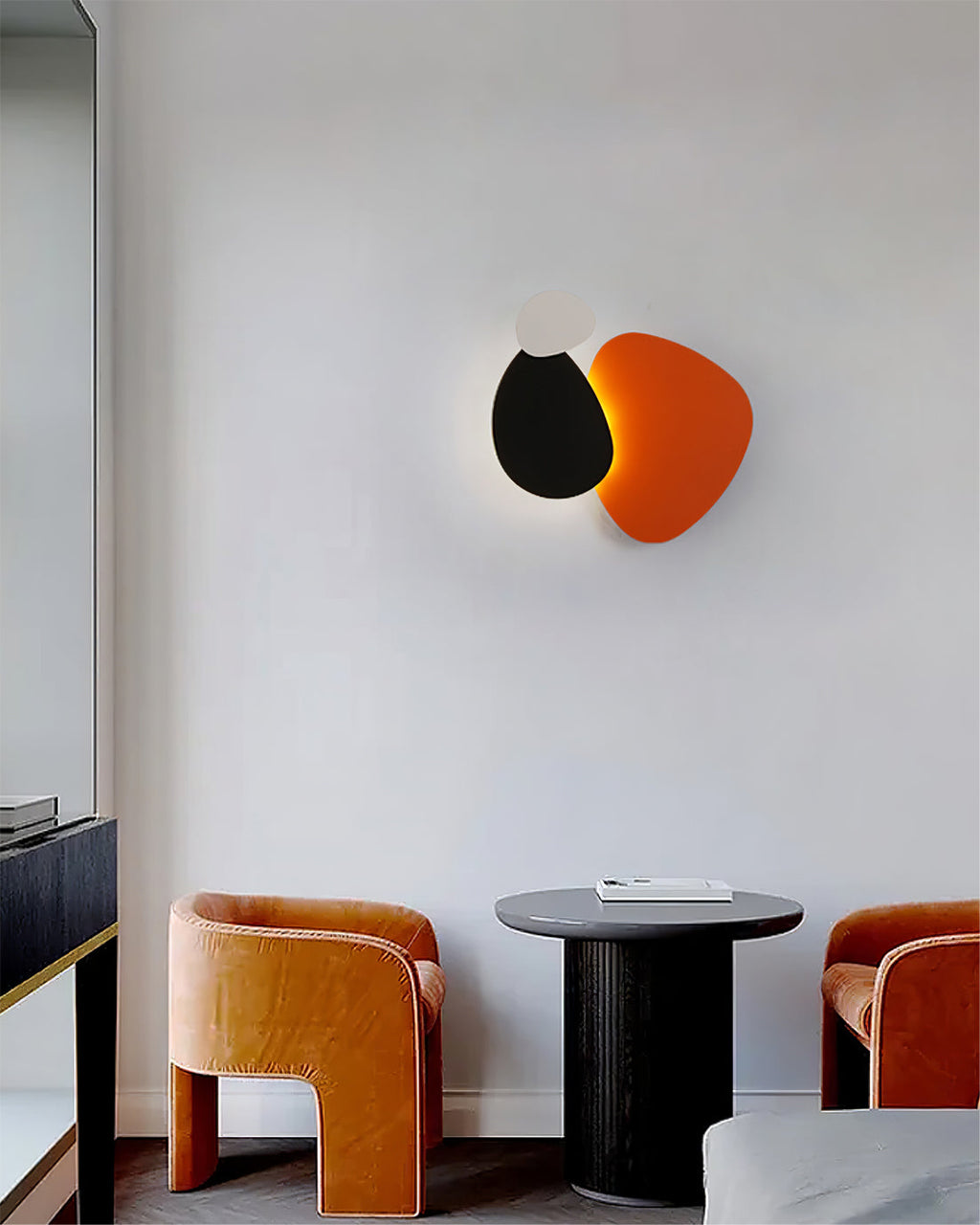 BEAUMONT TAPERED TRIPLE-ARM WALL LIGHT