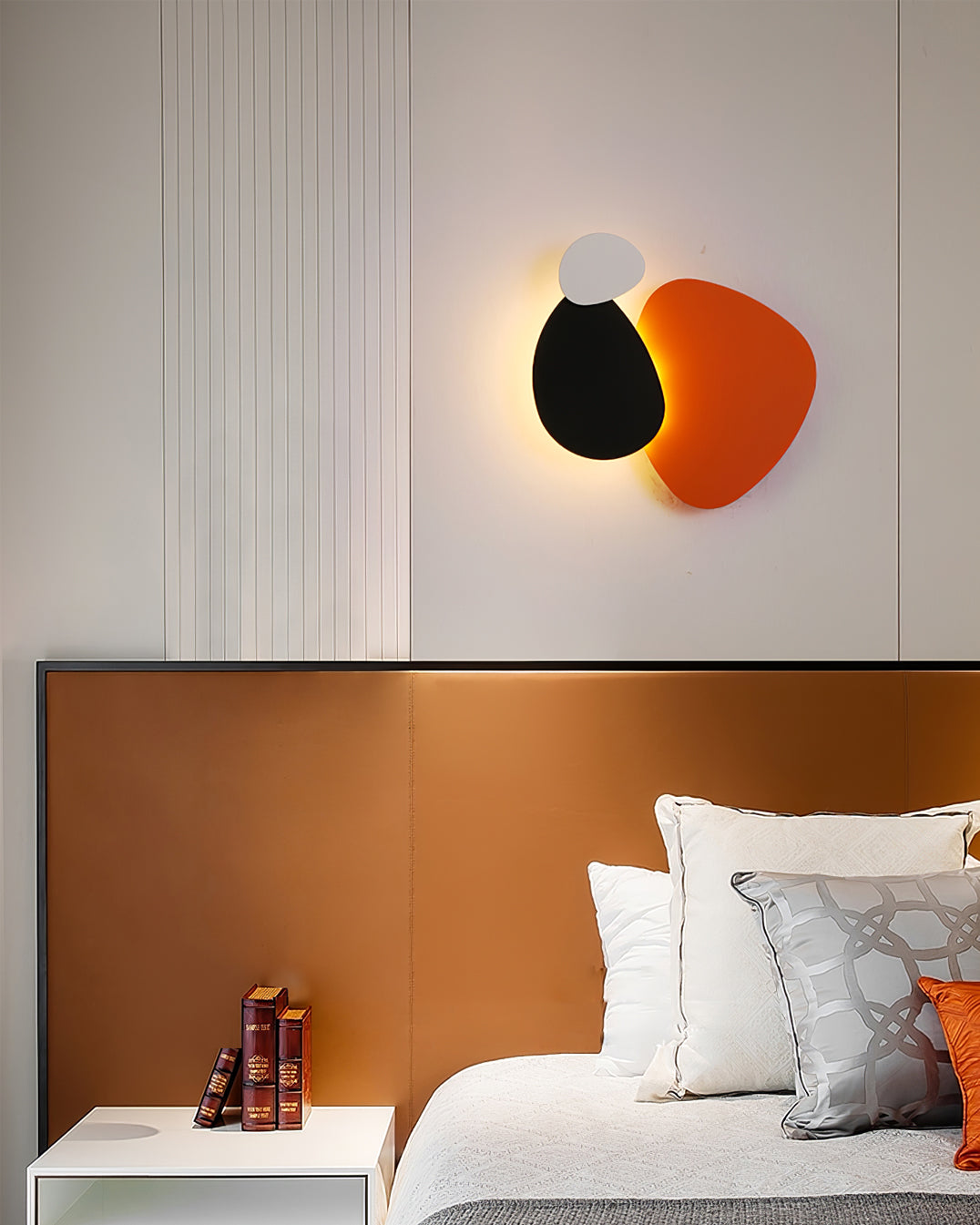BEAUMONT TAPERED TRIPLE-ARM WALL LIGHT