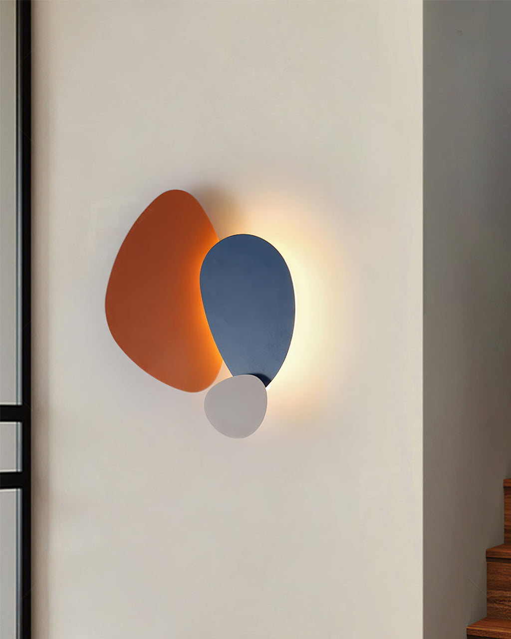 BEAUMONT TAPERED TRIPLE-ARM WALL LIGHT