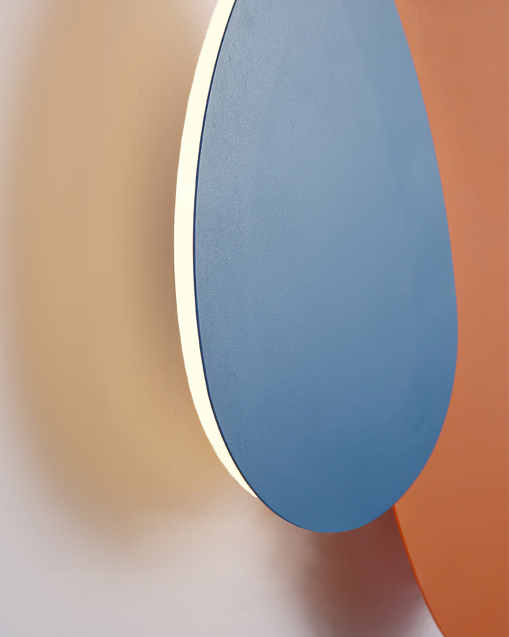 BEAUMONT TAPERED TRIPLE-ARM WALL LIGHT