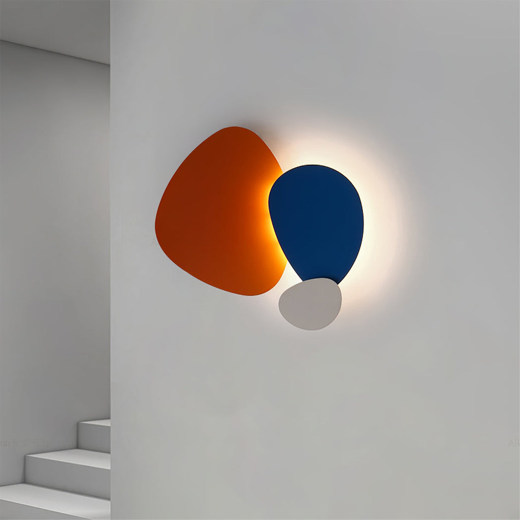 BEAUMONT TAPERED TRIPLE-ARM WALL LIGHT