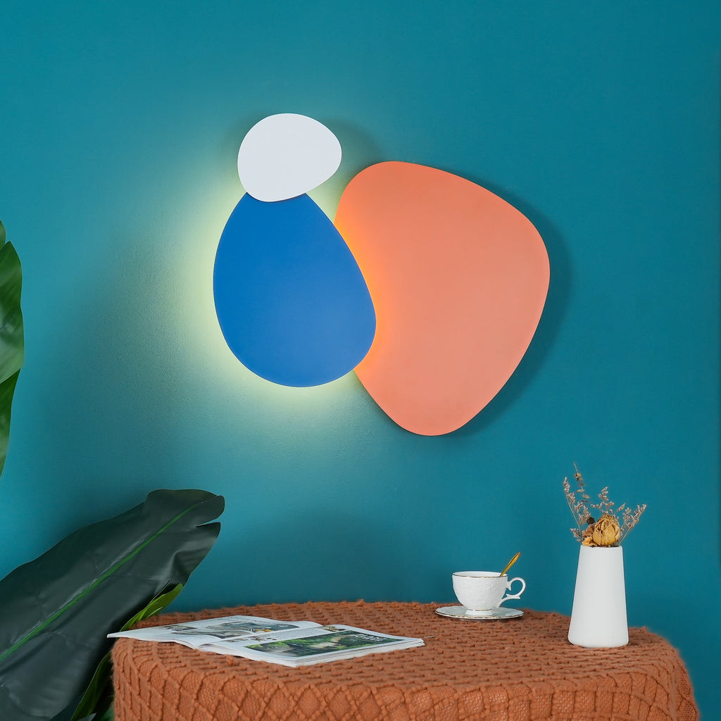 BEAUMONT TAPERED TRIPLE-ARM WALL LIGHT